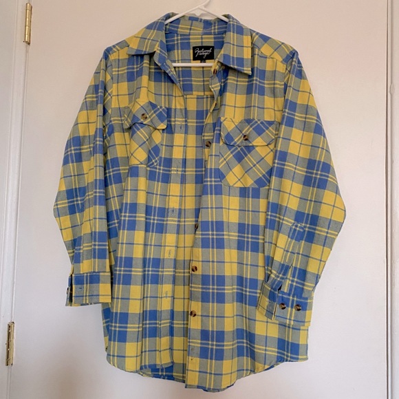 Oversized plaid reclaimed vintage flannel - Picture 5 of 5